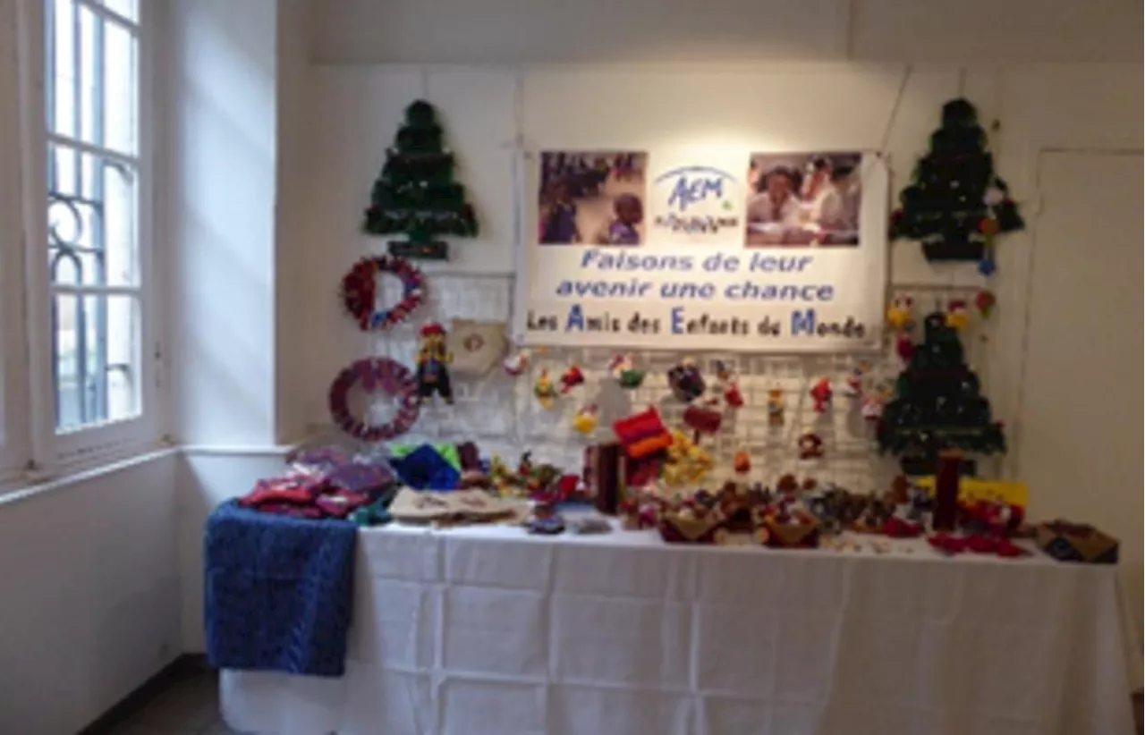 Seyresse : les Amis des enfants du monde organisent leur traditionnelle exposition-vente de fin d’année