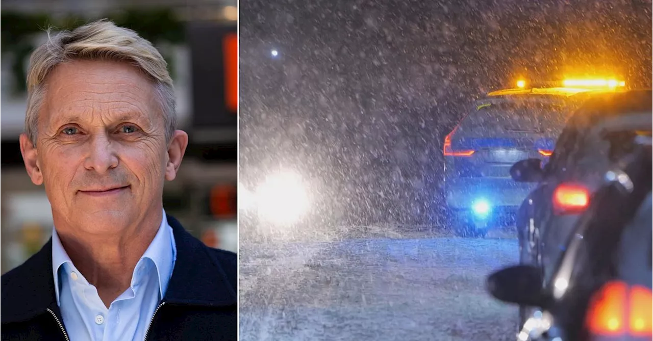 Trafikverket slår tillbaka kritik efter snökaoset på E22: ”Farligt att jämföra med förra året”