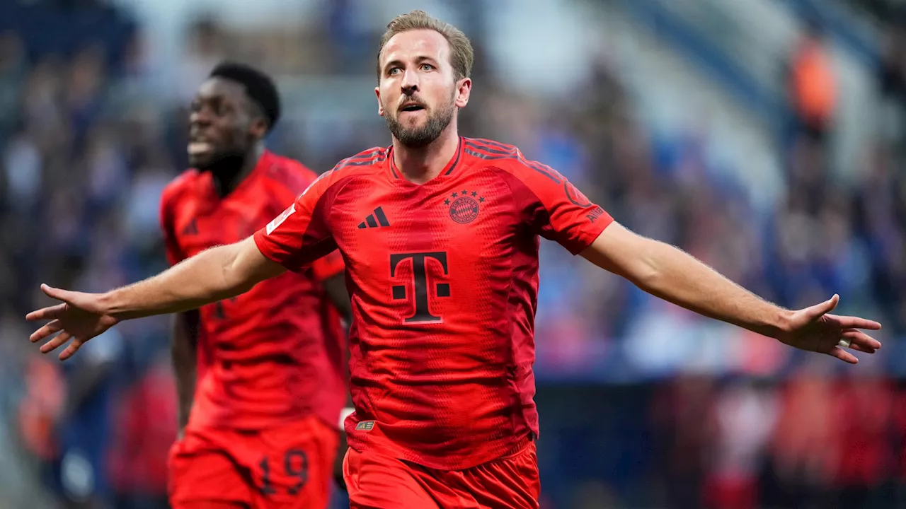 Harry Kane sets incredible Bundesliga record after bagging another hat-trick for Bayern Munich...