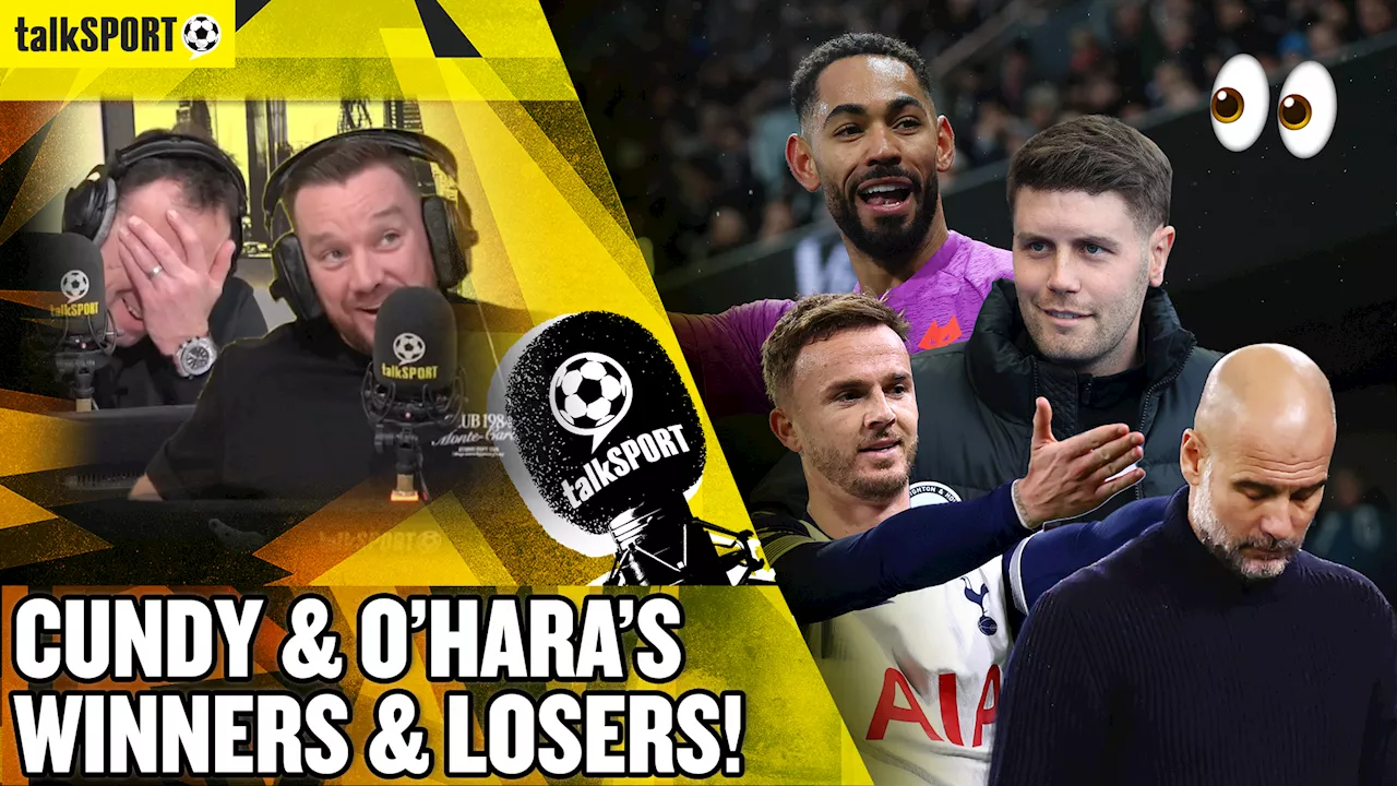 Jason Cundy & Jamie O'Hara pick their winners & losers from Saturdays Premier League games