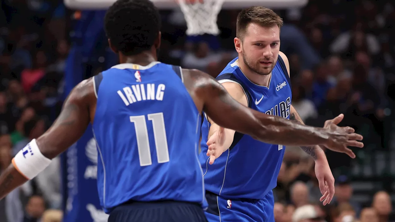 Kyrie Irving delivers heartfelt tribute to injured Luka Doncic after Mavericks ‘win one’ for him...