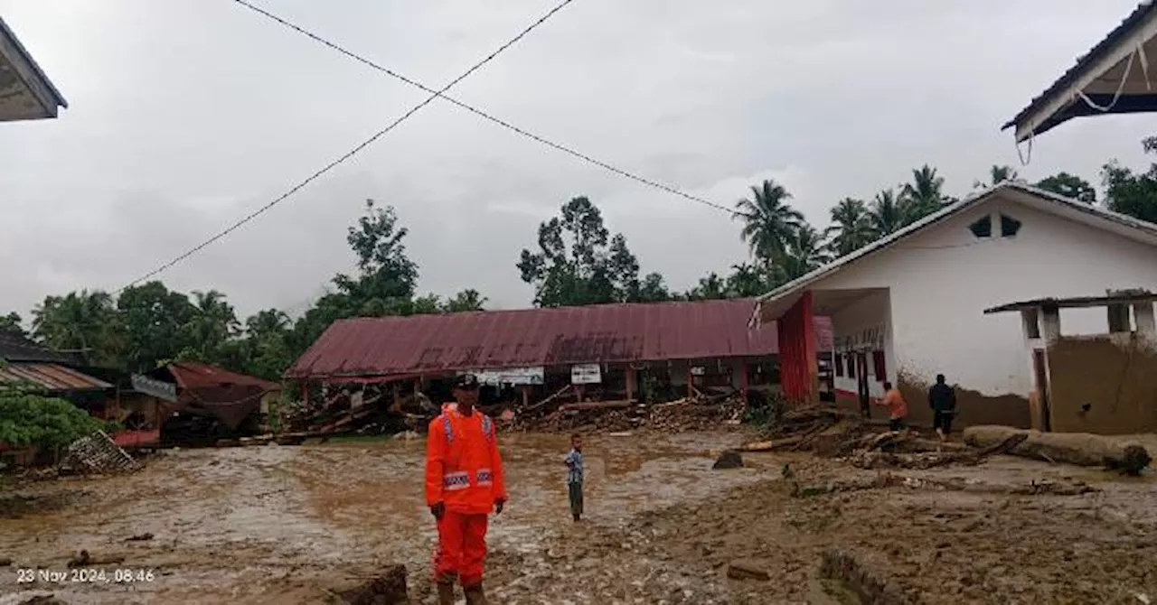 BNPB: Banjir Bandang Melanda Kabupaten Tapanuli Selatan, Dua Orang Meninggal