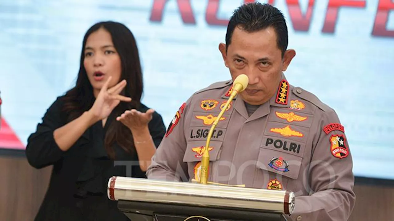 Pernyataan Kapolri Soal Anggotanya Terlibat Judi Online, Bekingi Tambang Ilegal, dan Polisi Tembak Polisi