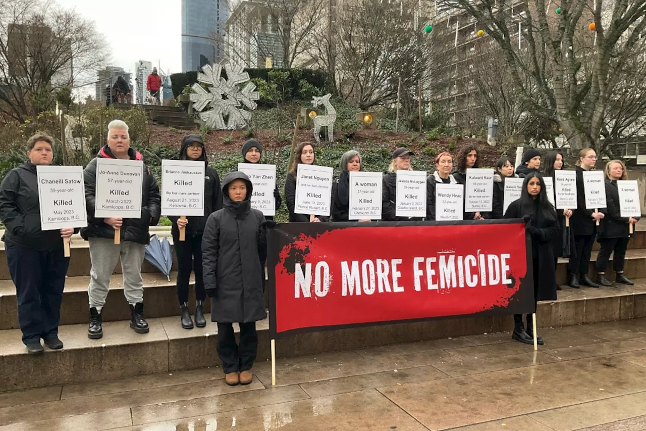 Vancouver vigil for murdered women moves to Victoria to push province