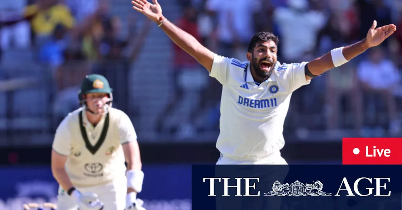 Live Test updates: Australia v India, day two from Perth