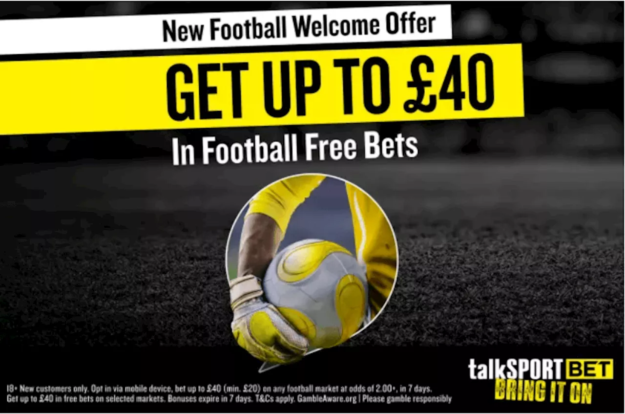 Man City vs Spurs tips: Get up to £40 in free bets to spend on football with talkSPORT BET...