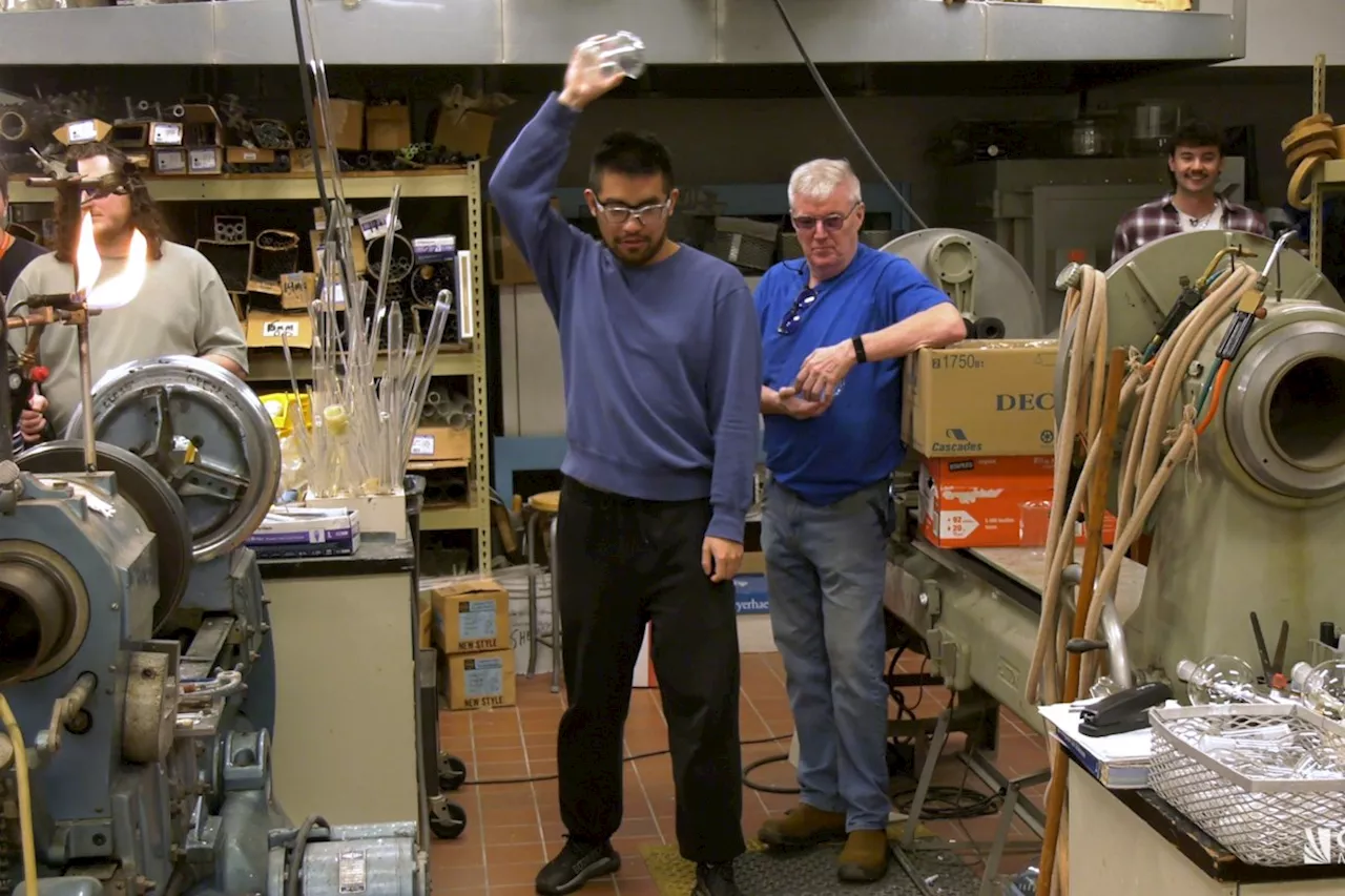 'Really satisfying': UBC students shatter stress one beaker at a time