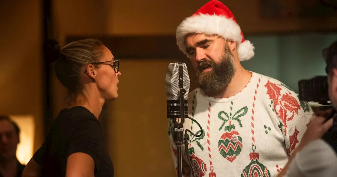 Jason and Kylie Kelce Release Christmas Song 'Loud Little Town'