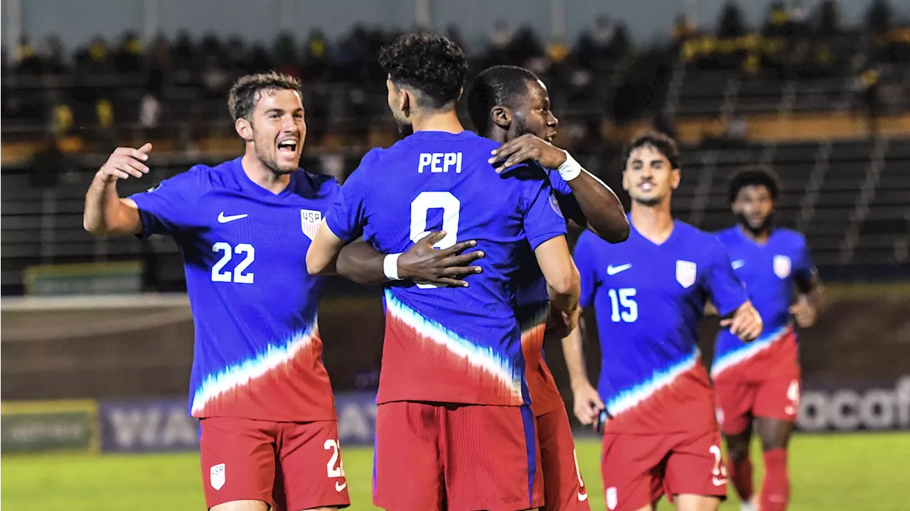 Pepi's goal lifts US over Jamaica in CONCACAF Nations League quarterfinal first leg