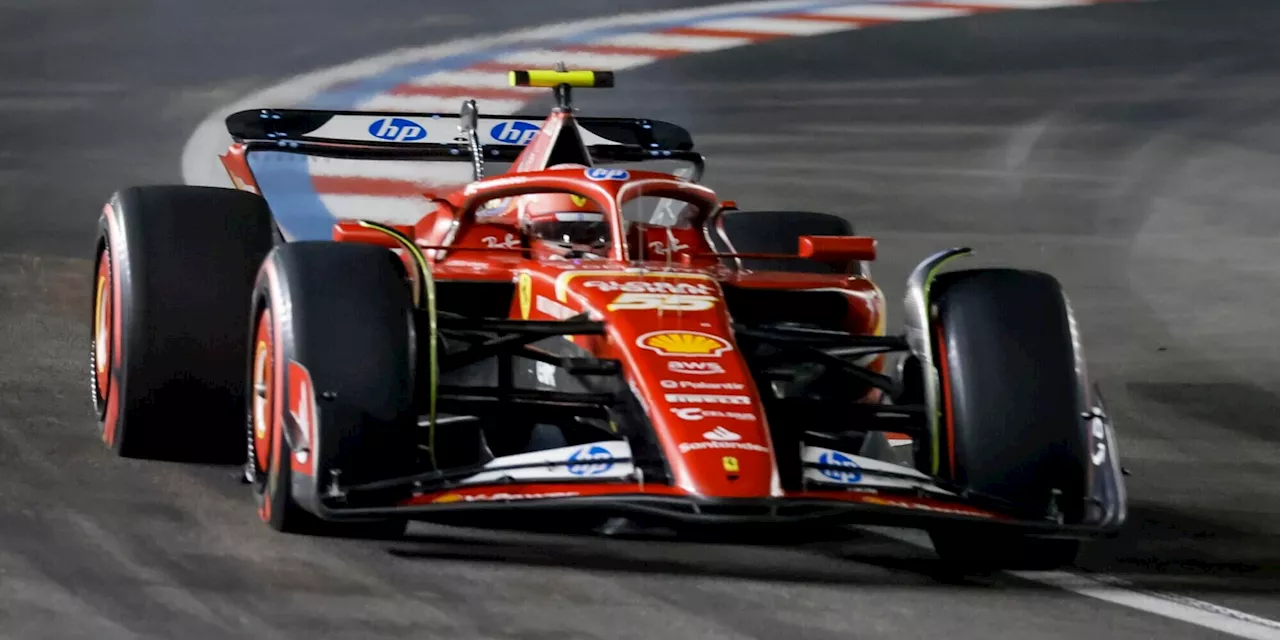 GP Las Vegas, Sainz beffato all'ultimo: pole Russell e posizione Leclerc