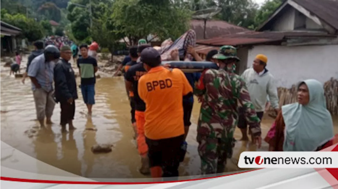 Dua Meninggal dan Puluhan Luka-luka Akibat Banjir Bandang di Tapanuli Selatan