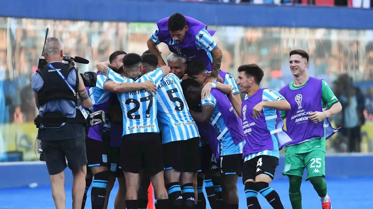 Las copas que se aseguró jugar Racing por haber ganado la Copa Sudamericana