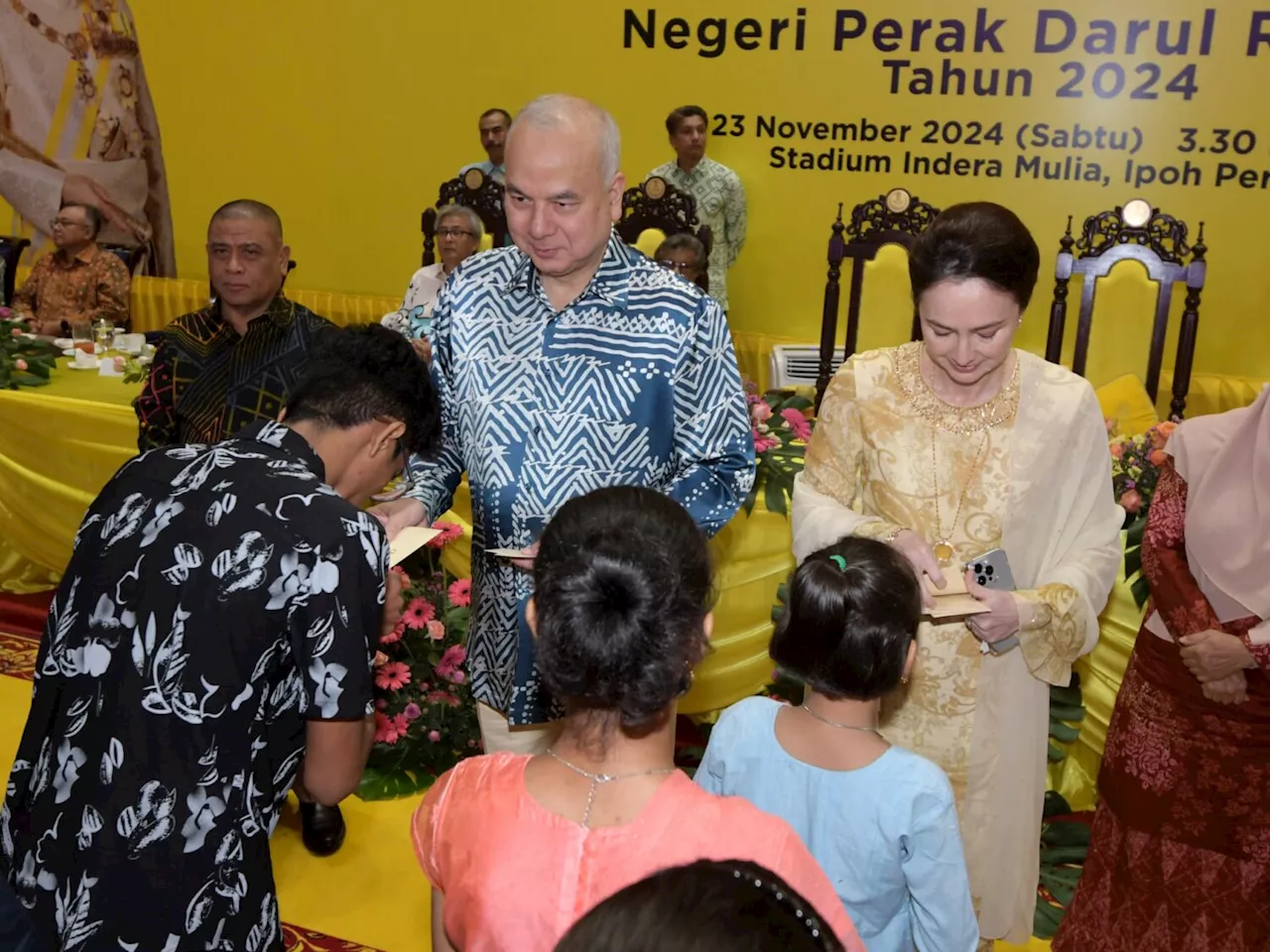 Sultan Nazrin hadiri sambutan Deepavali negeri Perak