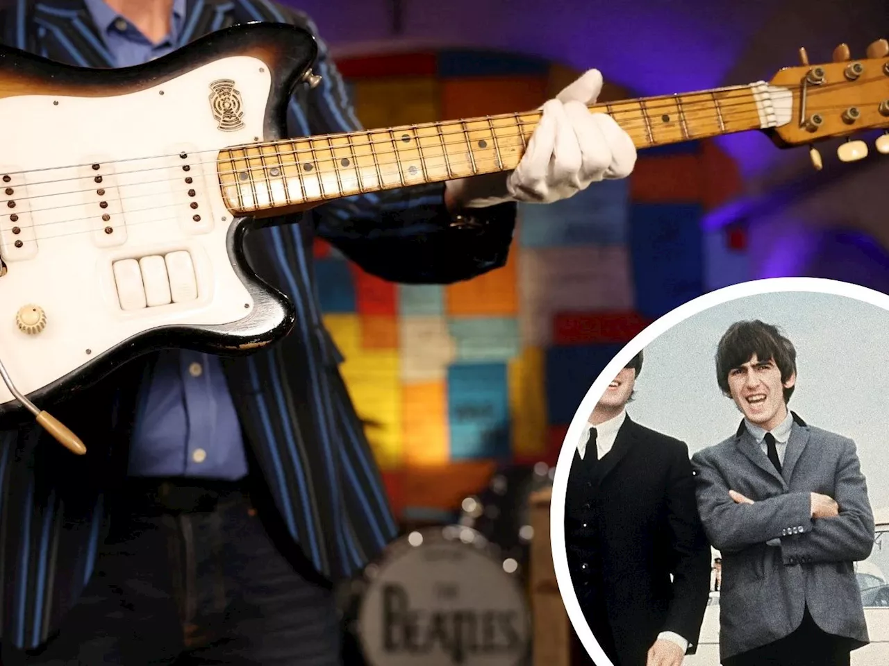 Beatles-Gitarre bringt bei Auktion über eine Million Dollar