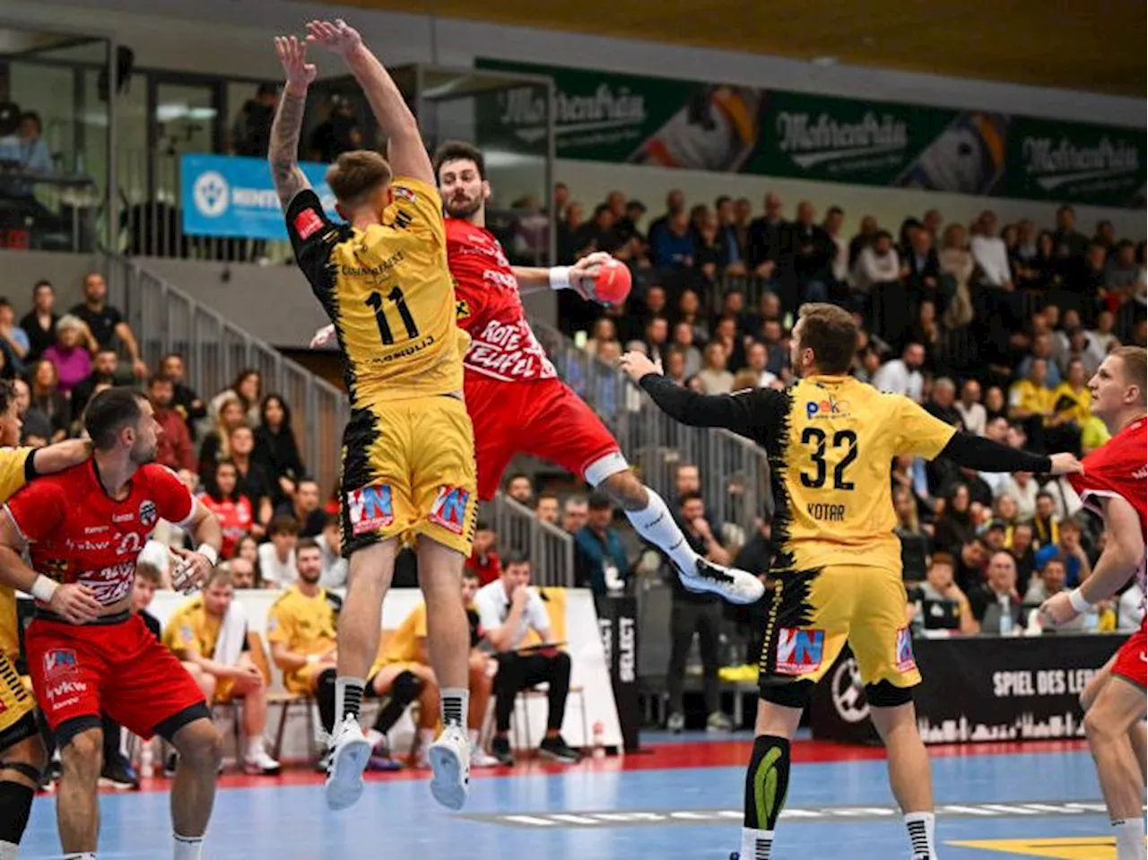 Erstes Handball-Derby der Saison geht an den HC Hard