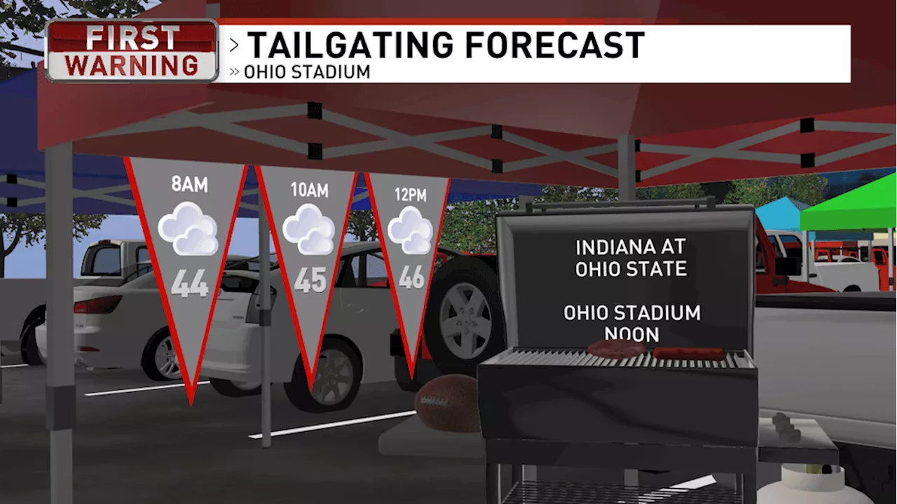 Columbus Weather: Cloudy, breezy, cool conditions for OSU game day