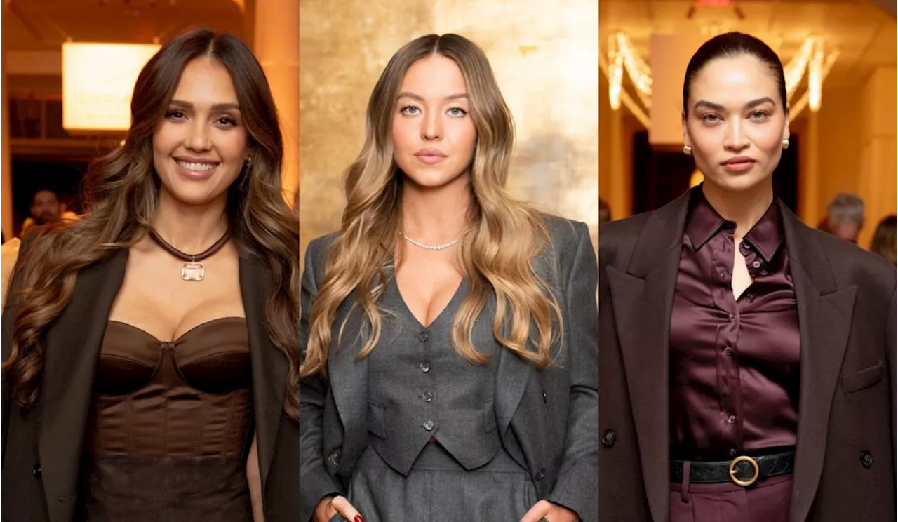 Jessica Alba, Sydney Sweeney, and Shanina Shaik Embrace the Monochromatic Trend at RH Newport Opening