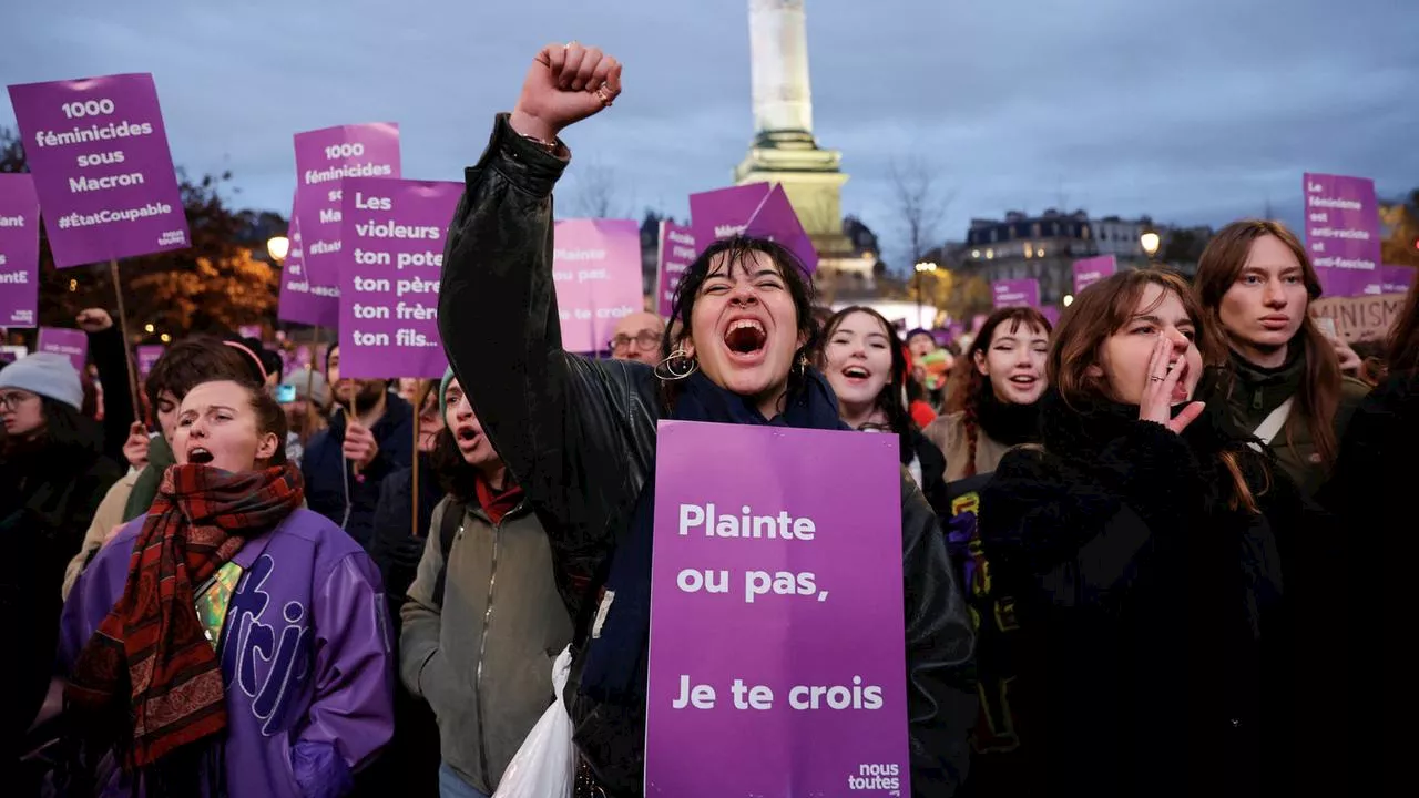 Frankreich: Tausende protestieren gegen Gewalt an Frauen