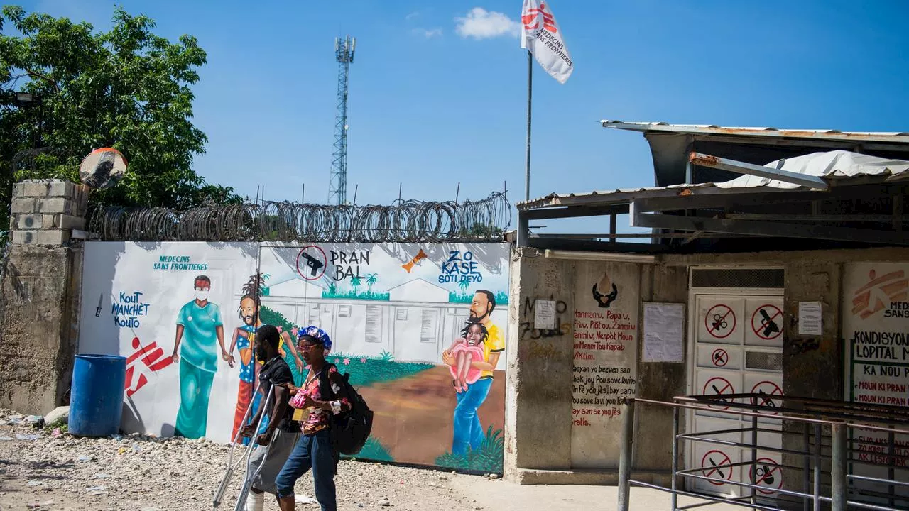 Haiti: 'Ärzte ohne Grenzen' stellen Arbeit wegen Gewalt ein