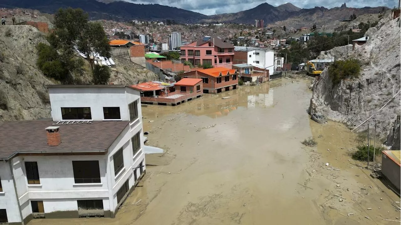 Landslide in Bolivia leaves residents without homes and electricity, one child missing