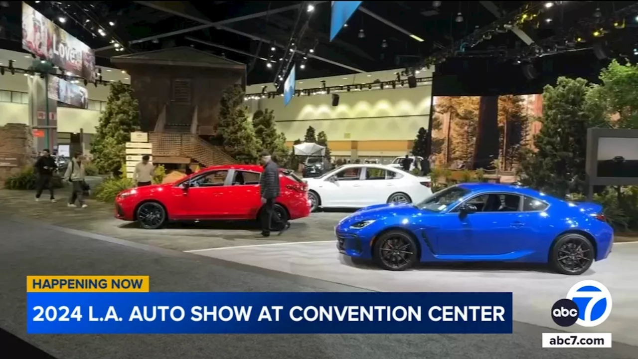 Electric vehicles are the stars at this year's LA Auto Show