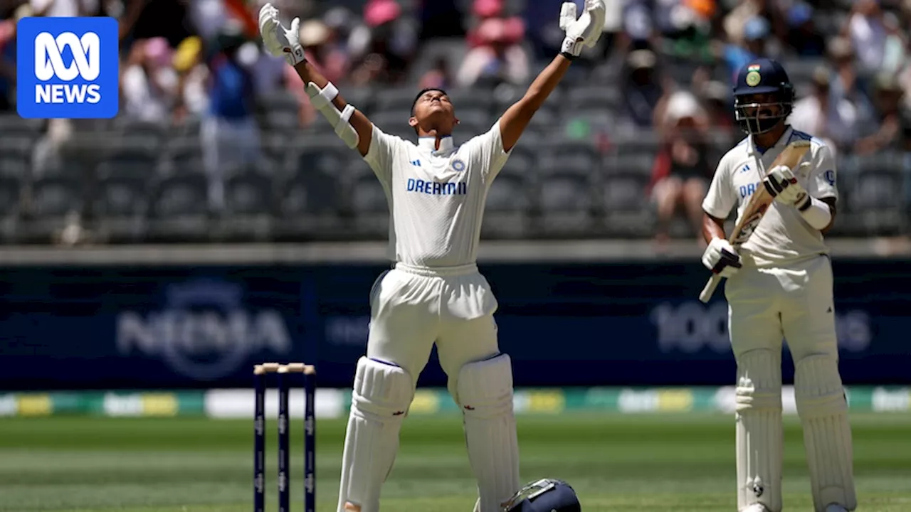 Australia vs India first Test live: Yashasvi Jaiswal and KL Rahul resume Indian assault on day three at Perth Stadium