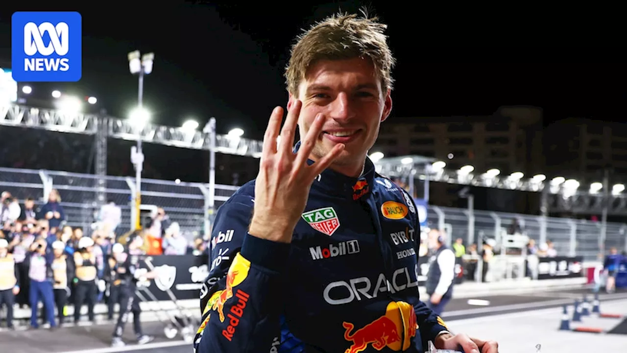 Verstappen Clinches Fourth Straight F1 World Championship