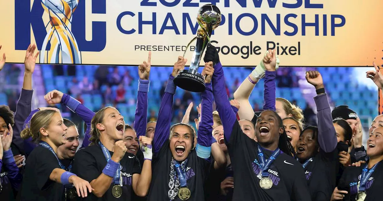 Banda’s goal leads Orlando Pride over Washington Spirit 1-0 for NWSL championship