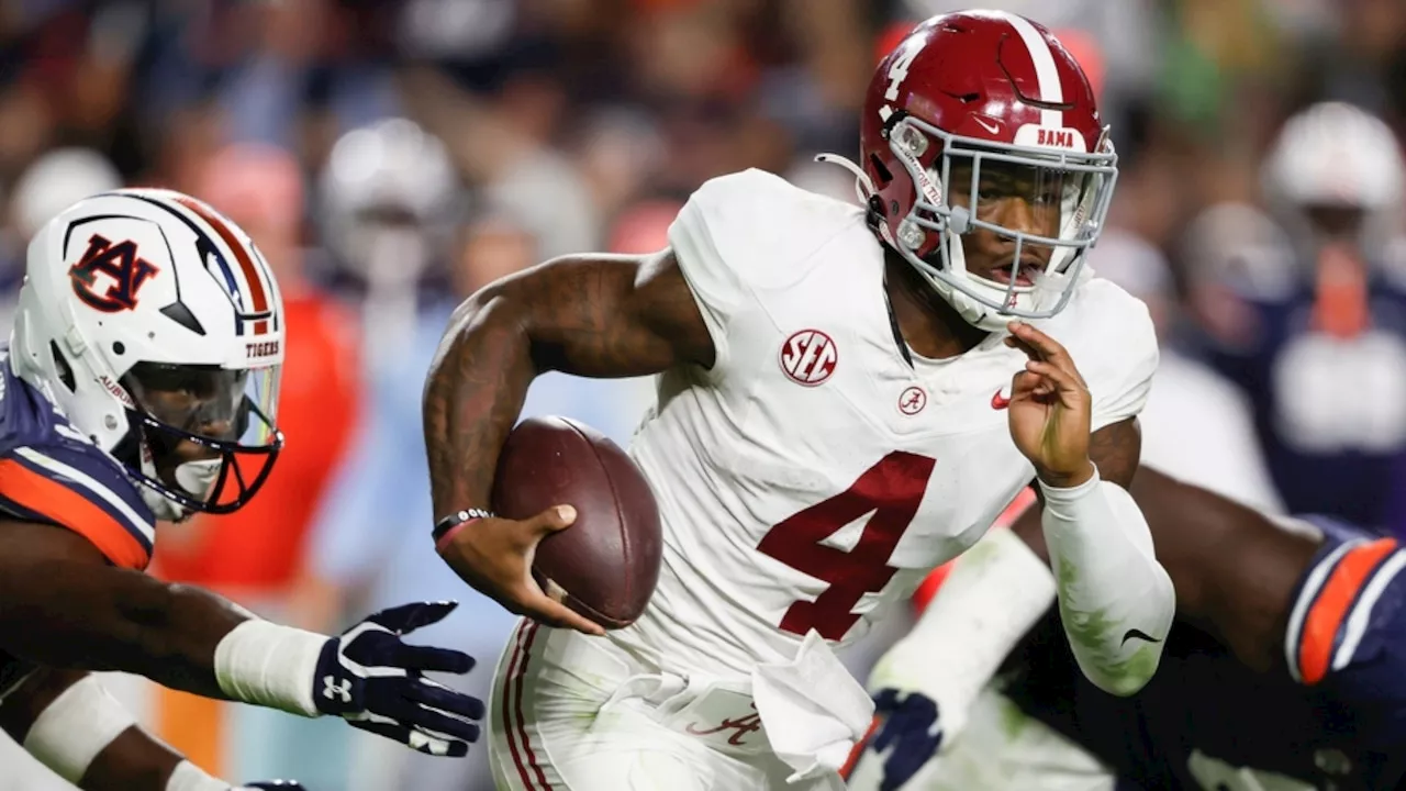 Alabama opens as heavy Iron Bowl betting line favorite over Auburn