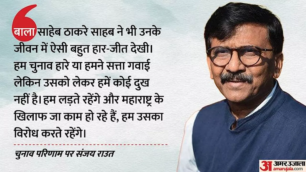 Maharashtra Assembly Polls: 'हम बालासाहेब के शिवसैनिक...निराश नहीं होते'; संजय राउत ने भारी मन से स्वीकारी हार