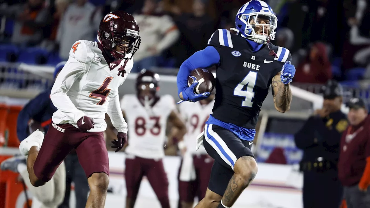 Murphy, Pancol combine for three TD plays as Duke beats Virginia Tech 31-28