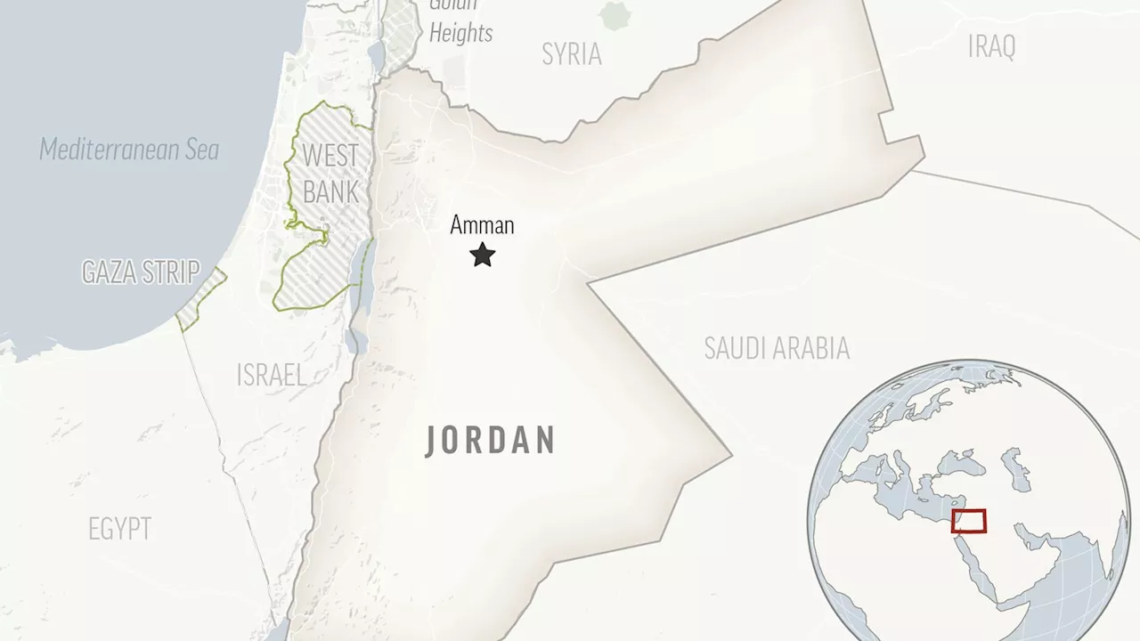 Police in Jordan kill a gunman in a shootout near the Israeli Embassy