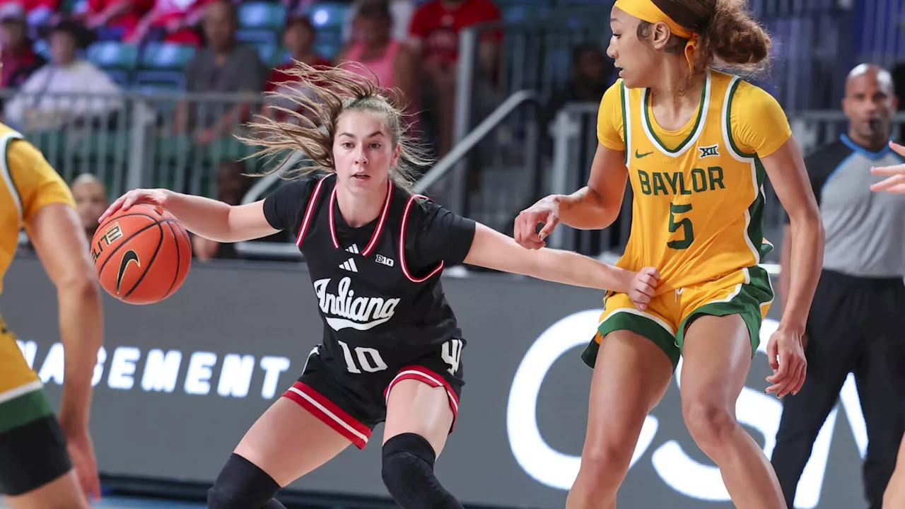 Shay Ciezki scores 34, leads Indiana women to 73-65 victory over No. 18 Baylor at Battle 4 Atlantis