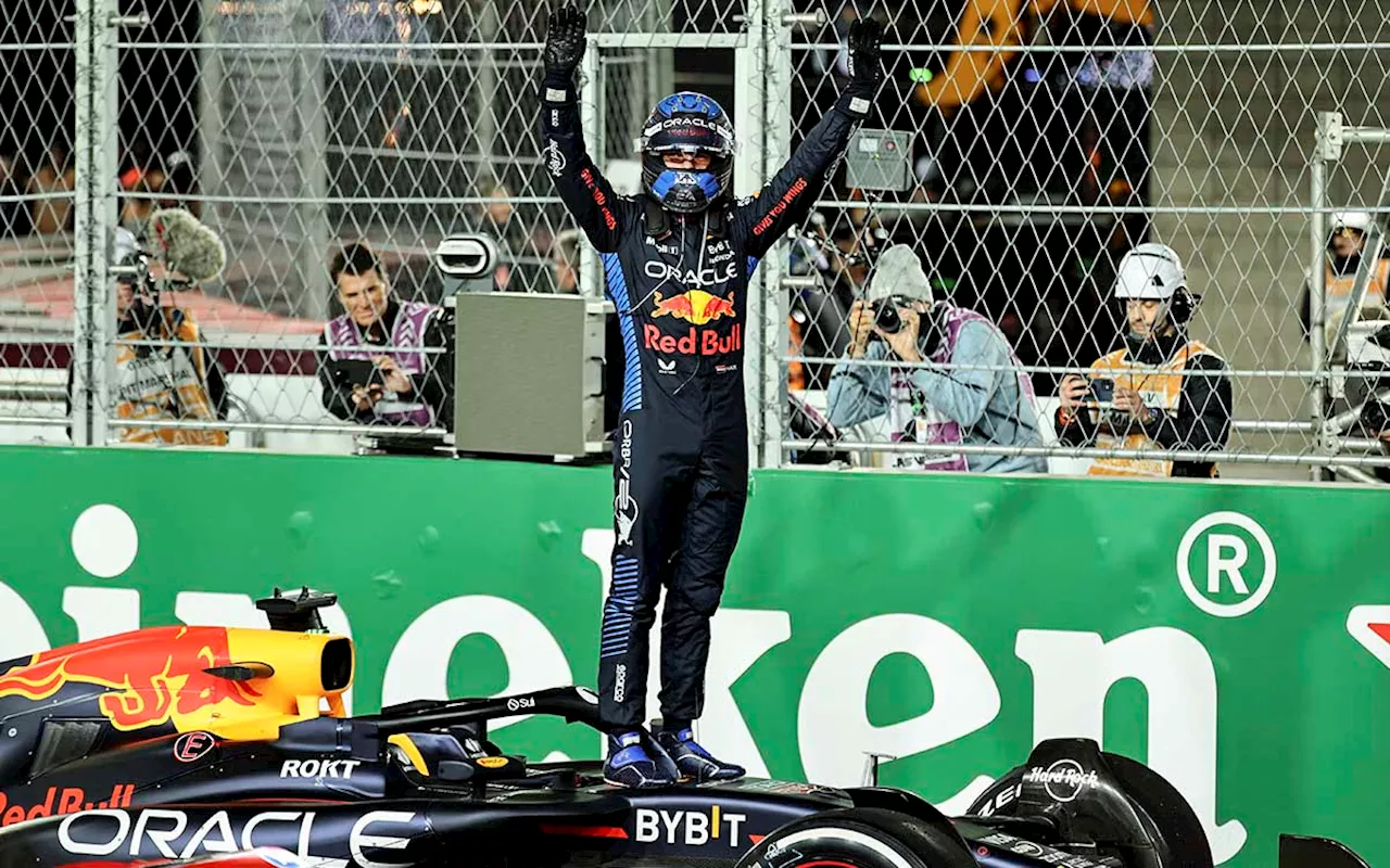 Verstappen se proclama tetracampeón del mundo en Las Vegas; Russell gana y 'Checo' queda décimo