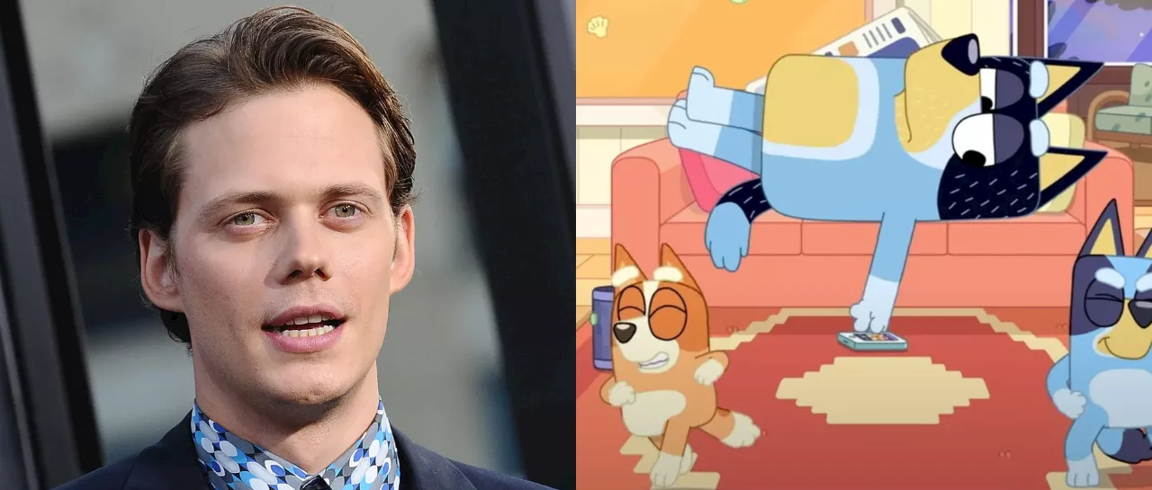 Bill Skarsgård revela que es fan de Bluey