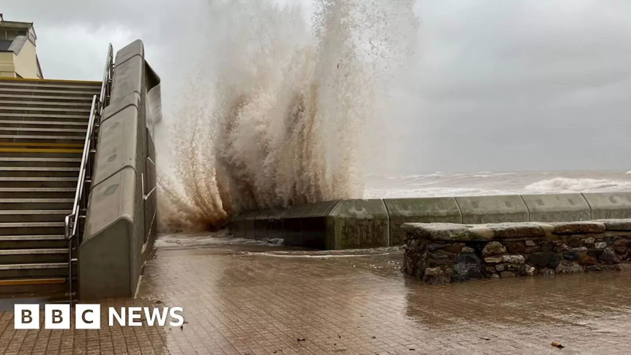 Devon and Cornwall battered by Storm Bert