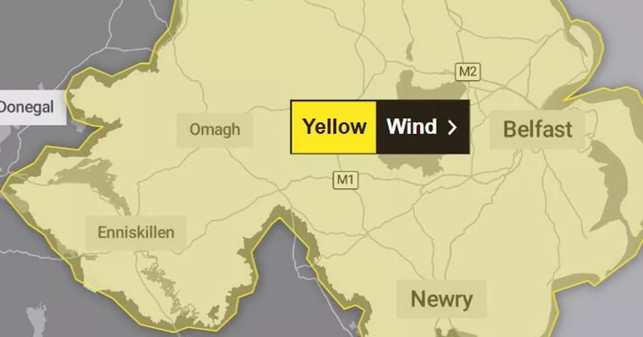 Details of further weather warning issued for Northern Ireland