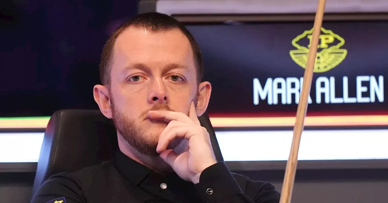 Mark Allen opens up on feeling 'depressed' by struggles on snooker table