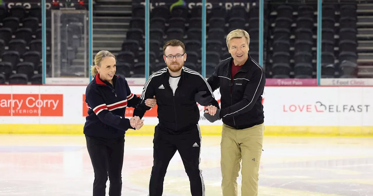 We took to the ice with Torvill and Dean ahead of their farewell tour