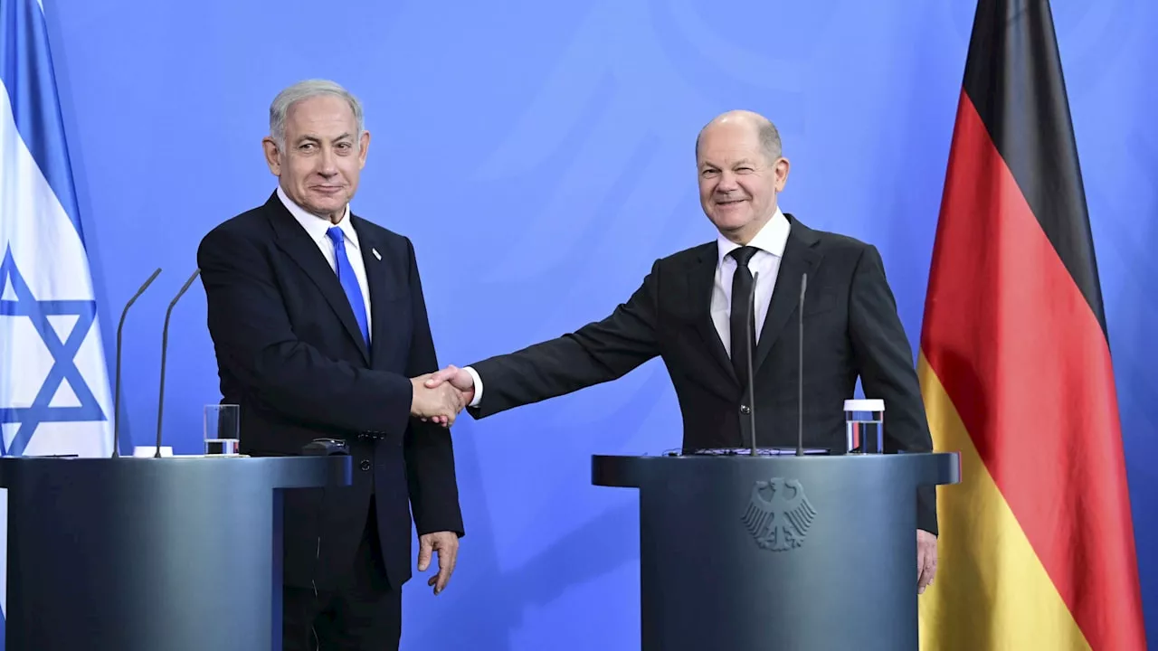 Scholz schweigt, als Haftbefehl gegen Netanyahu erlassen wird