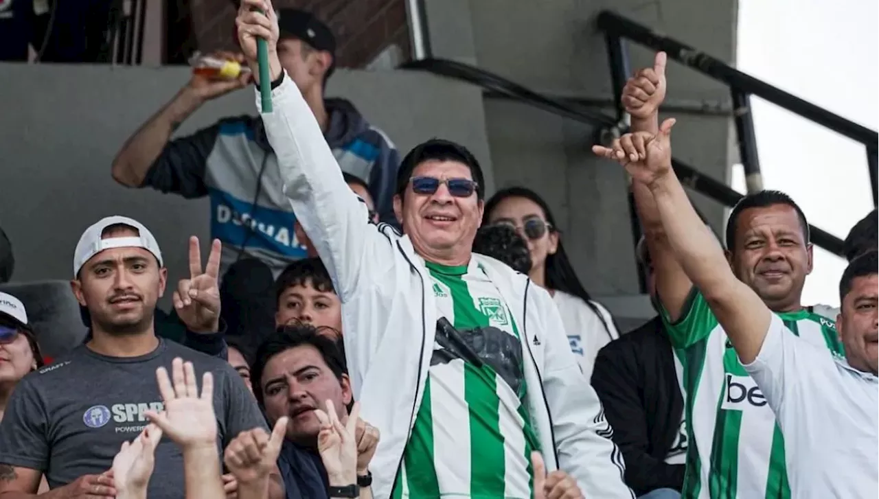 Atlético Nacional, un ejército de fans en Pasto, busca la victoria ante Pasto