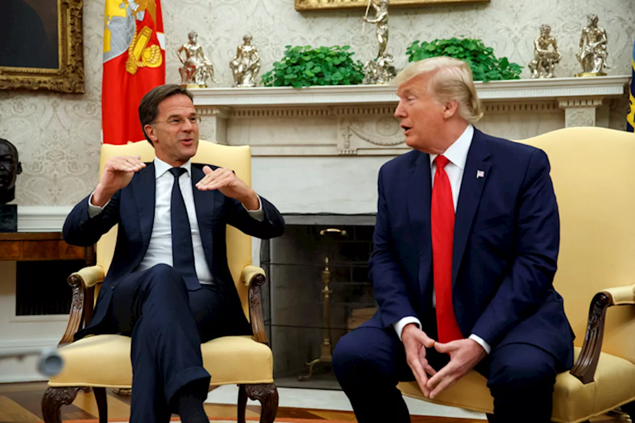 Trump Meets with NATO Secretary General Rutte on Global Security