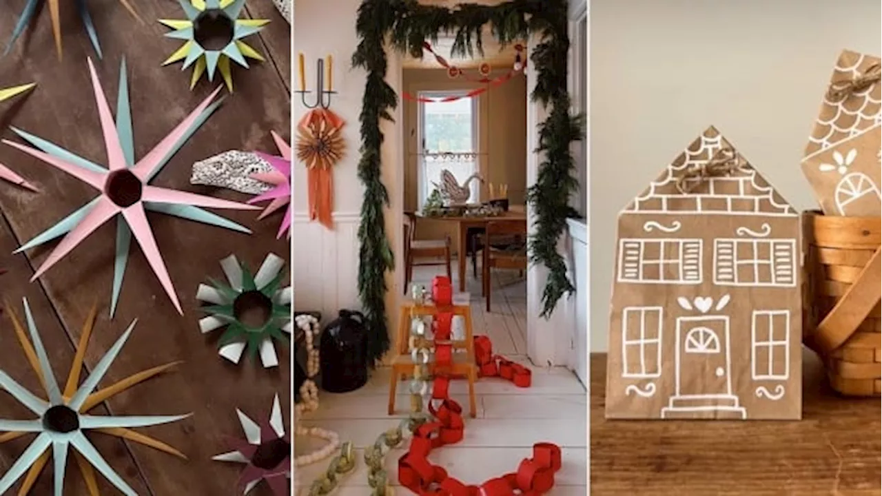 Craft Magical and Nostalgic Holiday Decor with Easy DIY Paper Projects