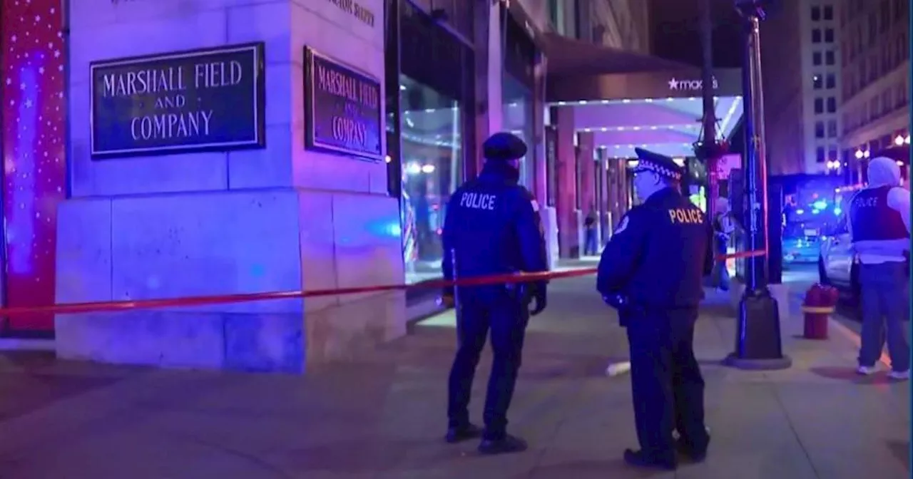 Woman shot outside Macy's store in the Loop, amid large holiday crowds in downtown Chicago