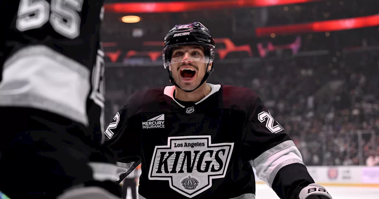 Kempe, Byfield score as Kings hold off Kraken for 2-1 win