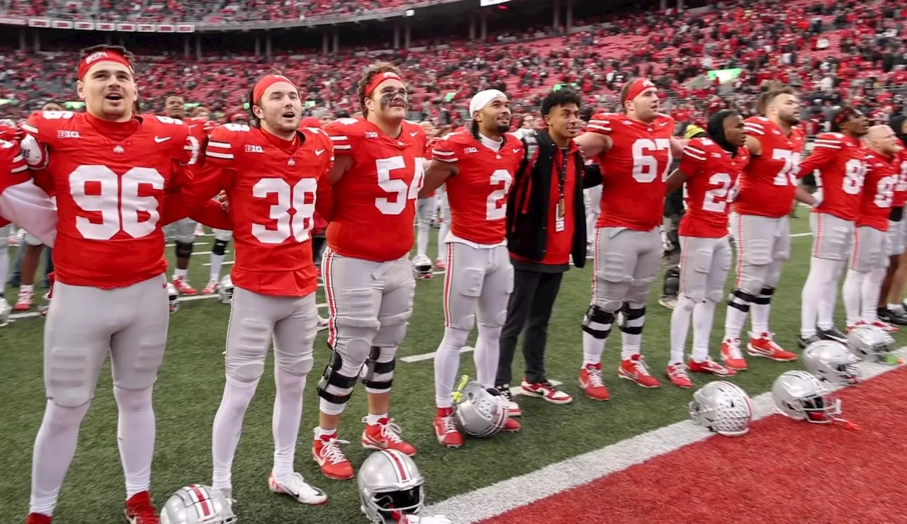 Buckeyes and Ohio State fans celebrate big win over Indiana with ‘Carmen Ohio’ (video)