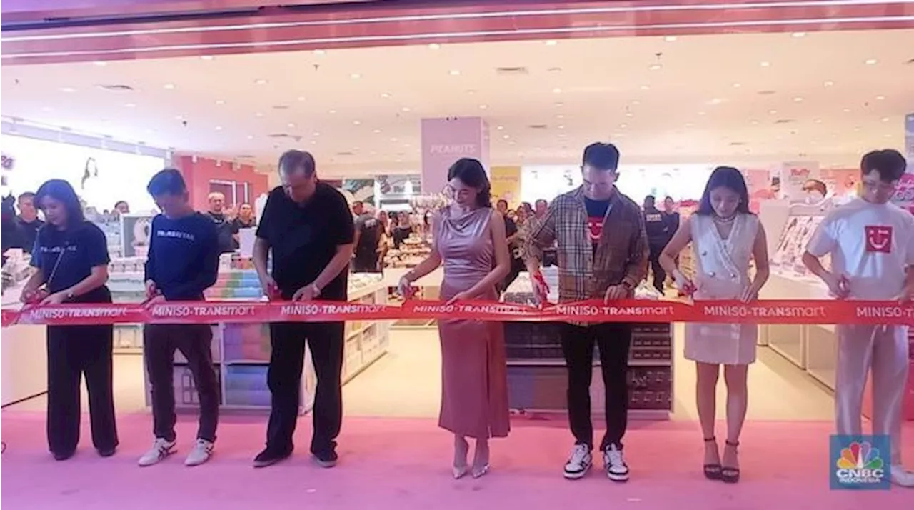 Buruan Serbu! Miniso Pink Baru Buka di Transmart Cilandak