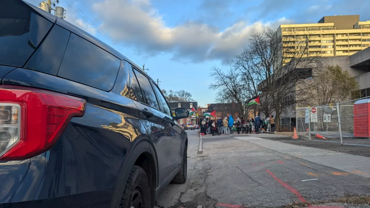 Ottawa police arrest 3 during pro-Palestinian demonstrations this weekend