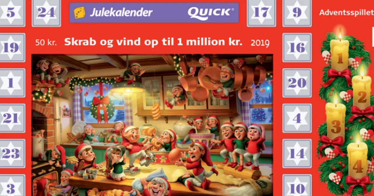 Mange danskere skraber julekalender før tid