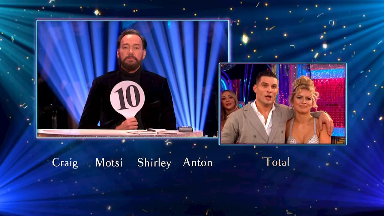 Strictly Come Dancing Fans Celebrate First Perfect 40 From Tasha Ghouri and Aljaž Škorjanec